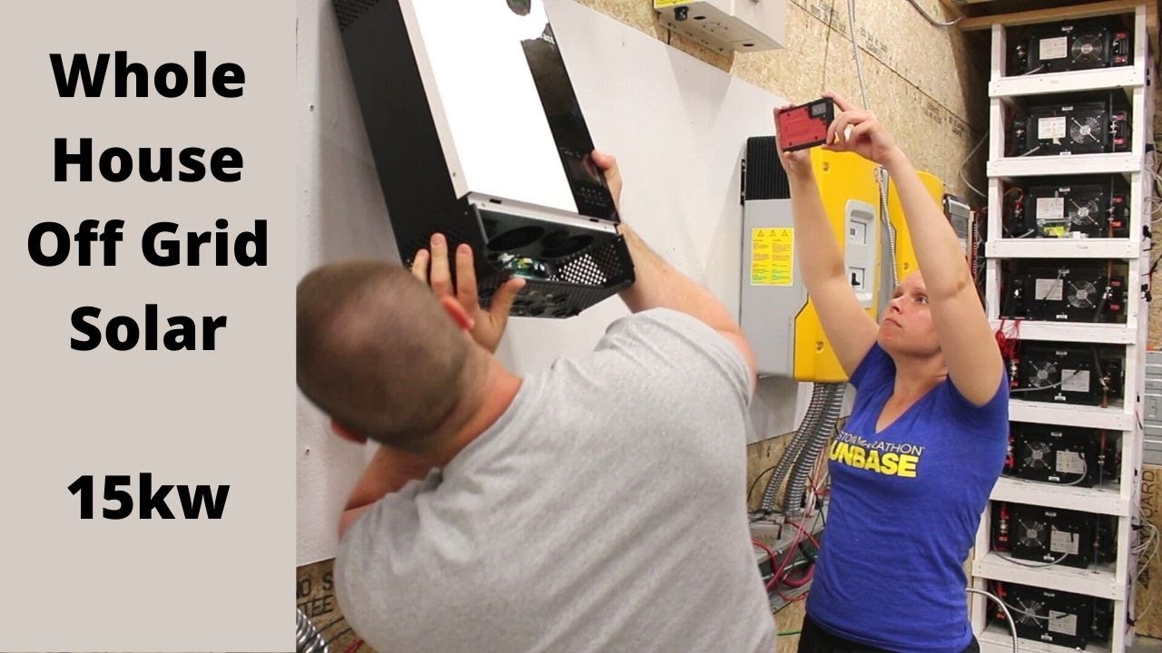 Paralleling 3 inverters together, Growatt 5000w Solar System