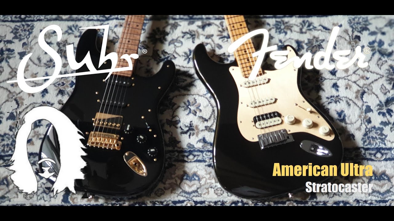 Suhr Mateus Asato vs Fender American Ultra Strat