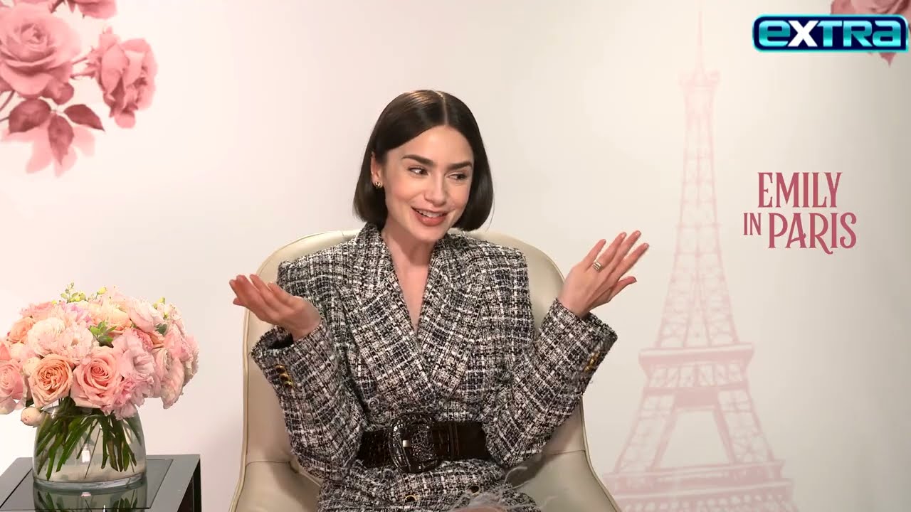‘Emily in Paris’: Lily Collins Teases RESOLUTION to ‘Messy’ Love Triangle (Exclusive)