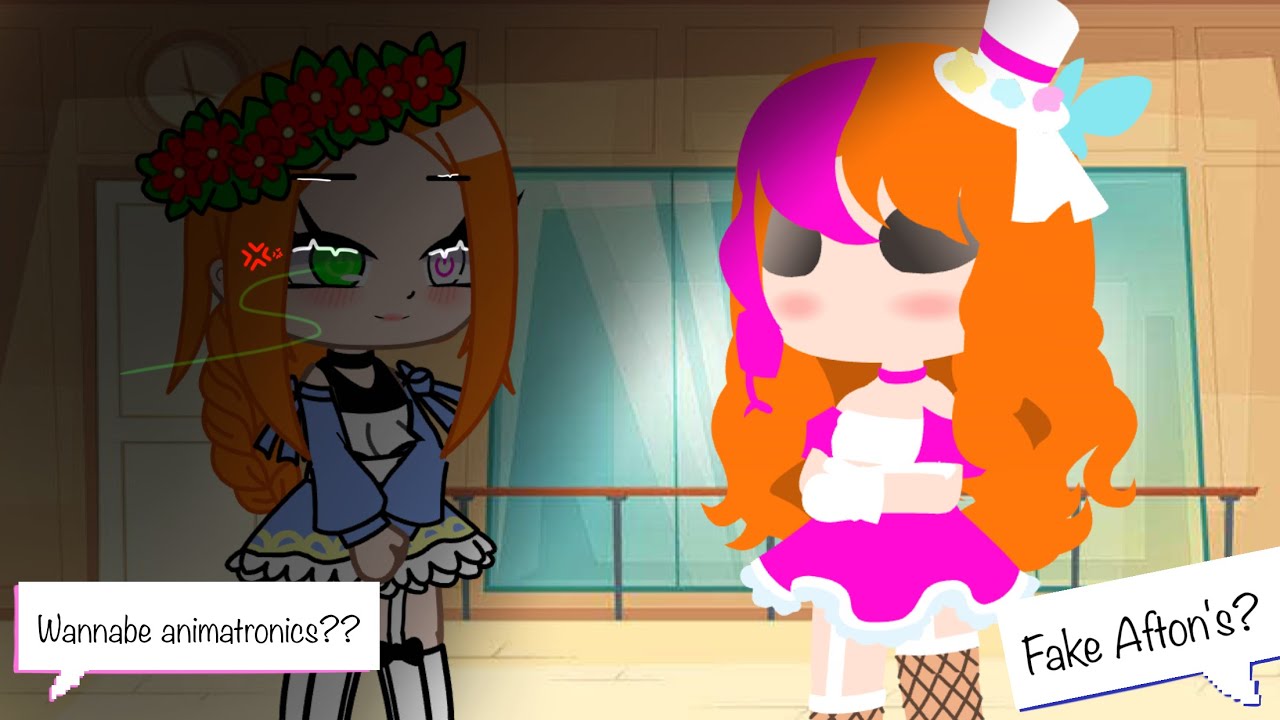 The Afton's meet the FAKE Afton's || Original? || Afton family || No ships || CRINGE ALERT!!||