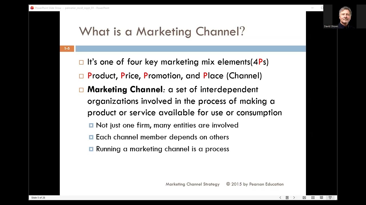 MKT-3260 - January 15th  - Chapter 1:  Understanding Channel Strategy