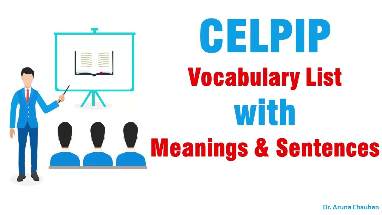 CELPIP Vocabulary List