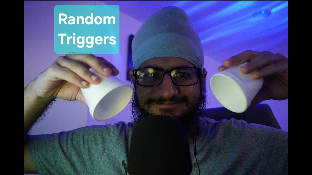 ASMR random triggers assortment for sleep/relaxation