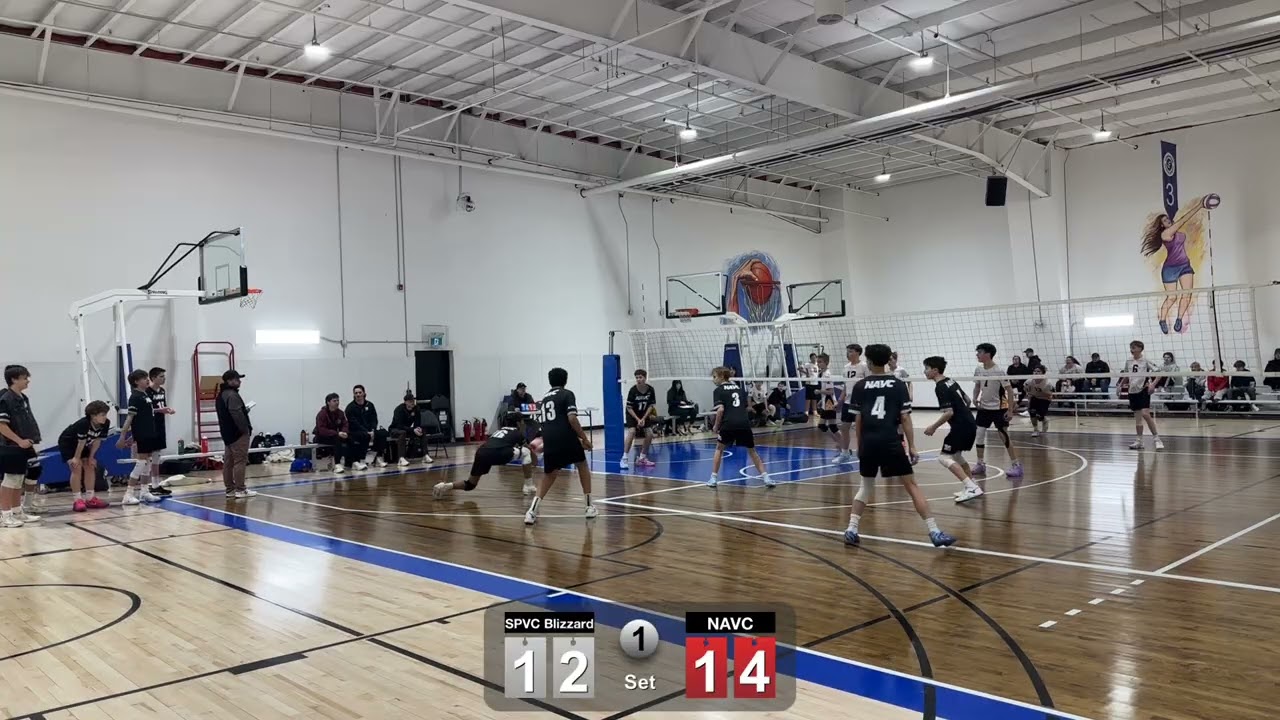 9.2 2026 Premier 2 U14 NAVC vs SPVC Blizzard 1st set