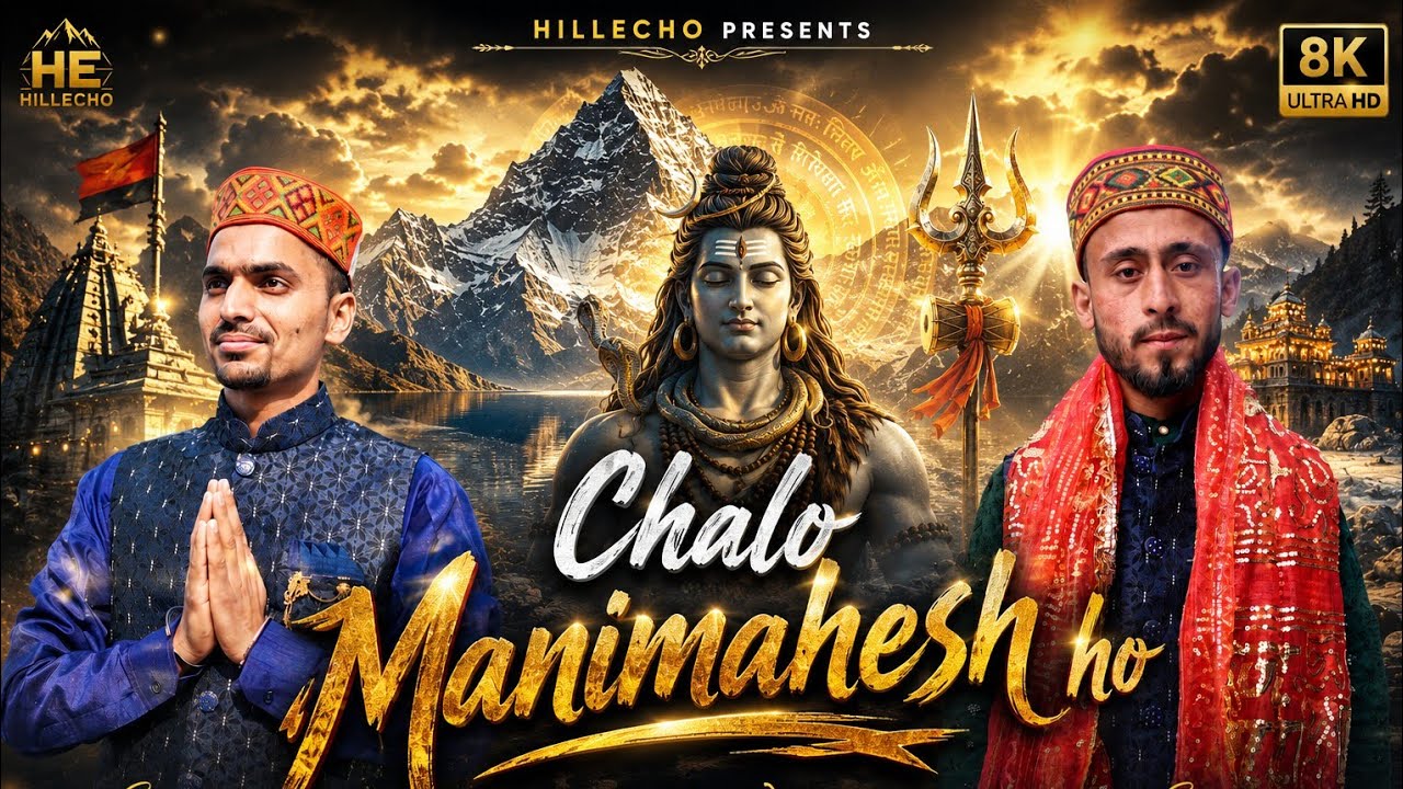 Chalo Manimahesha Ho | Shiv Bhajan | Raju Padderi & Shubham Thakur | OUT NOW| #shivbhajan