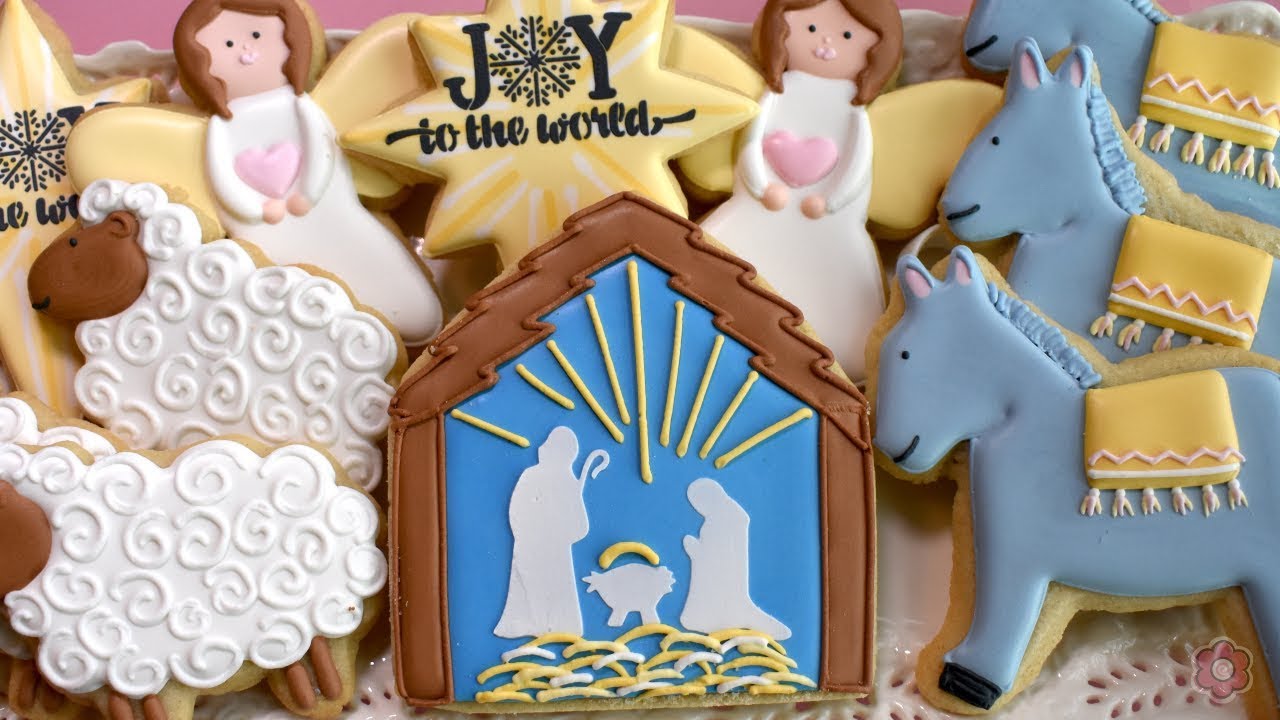 How to Decorate Nativity Cookies - FIVE Designs!