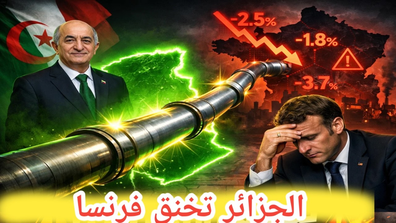 عاجل: الخطة السرّية للجزائر لخنق الاقتصاد الفرنسي.