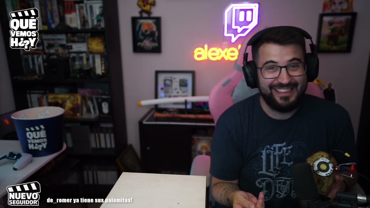 GLADOS aparece en el directo 🤖 | alexelcapo