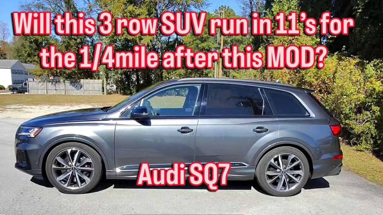 Will this 3 row SUV run the 1/4 mile in 11’s after this change?