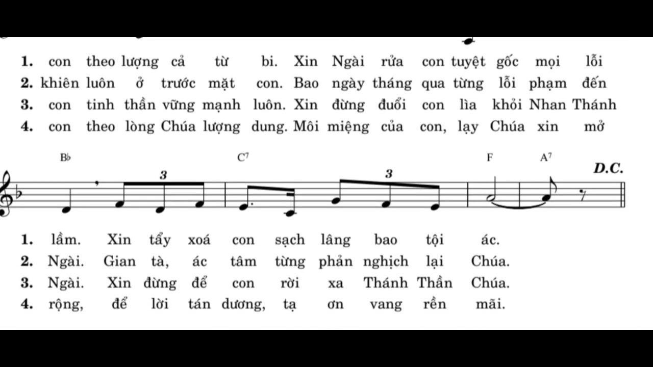 Thánh vịnh 50 - Thanh Lâm