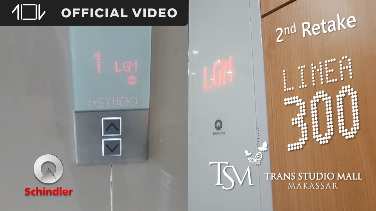 Schindler 5000 Traction MRL Elevators - Trans Studio Mall Makassar (Ext. Wings) [R2]