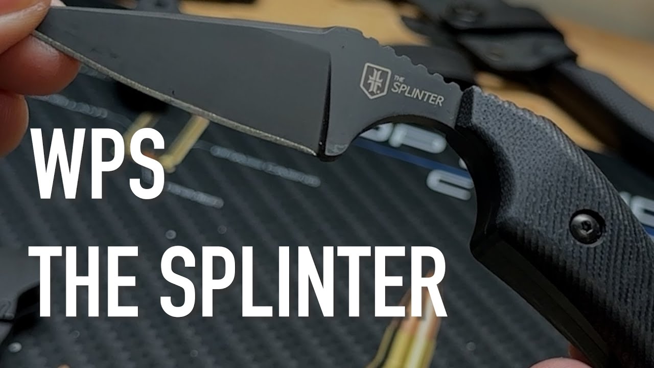Warrior Poet Society's Splinter! EDC Knife from our Lord and Savior!