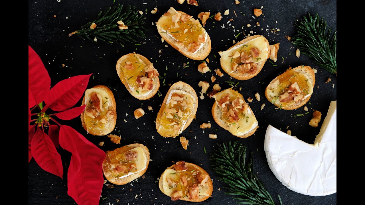 Appetizer Recipe: EASY Brie & Fig Crostini by Everyday Gourmet with Blakely