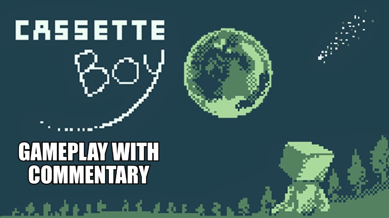 Игровой процесс Cassette Boy с комментариями.