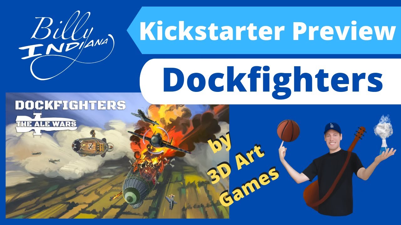 Dockfighters: The Ale Wars Board Game Kickstarter Preview