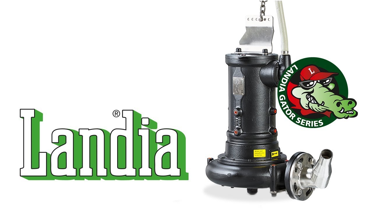 AeriGator Chopper Pump operating in lift station - Landia US