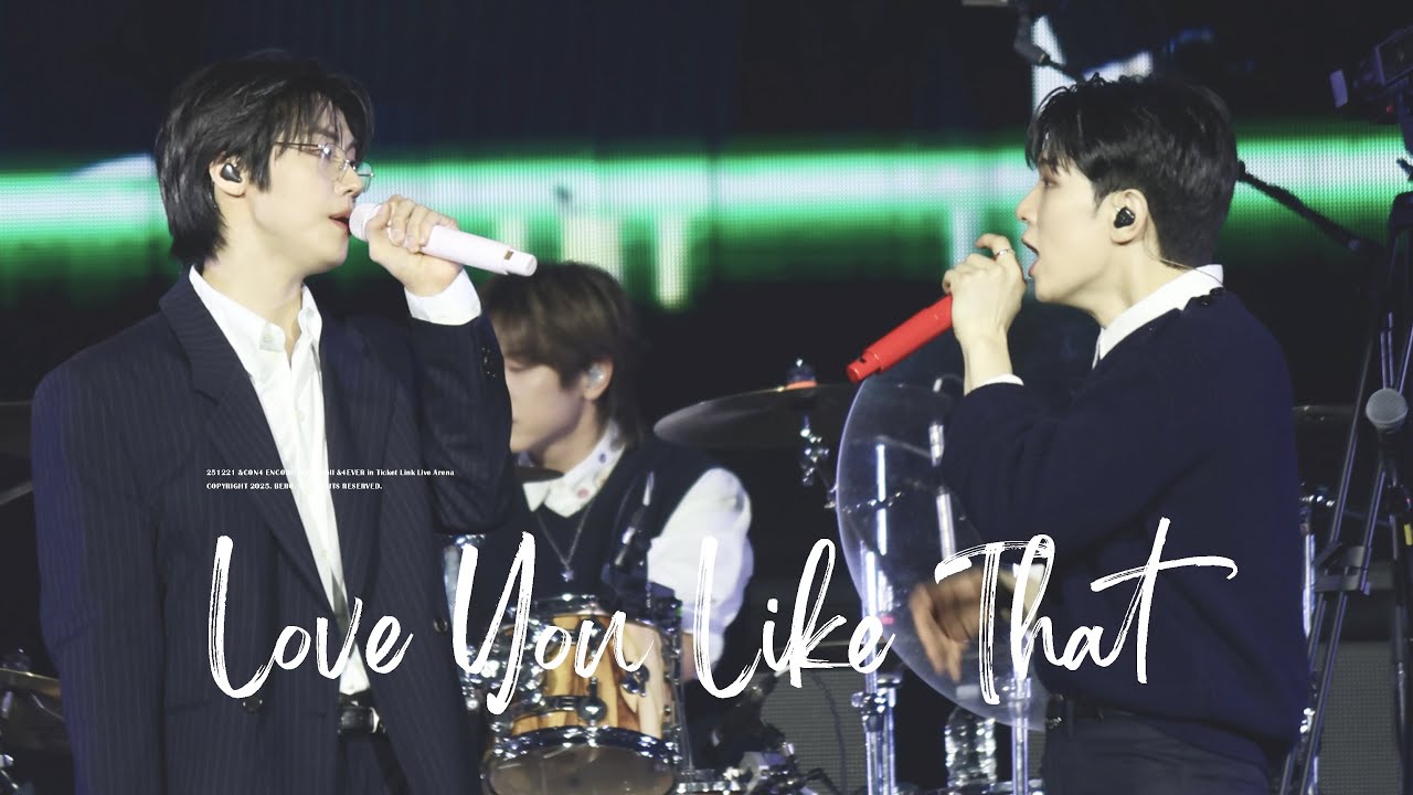 [4K] 251221 엔플라잉 - Love You Like That 이승협 SEUNGHYUB focus @&CON4 ENCORE : Let's Roll &4EVER