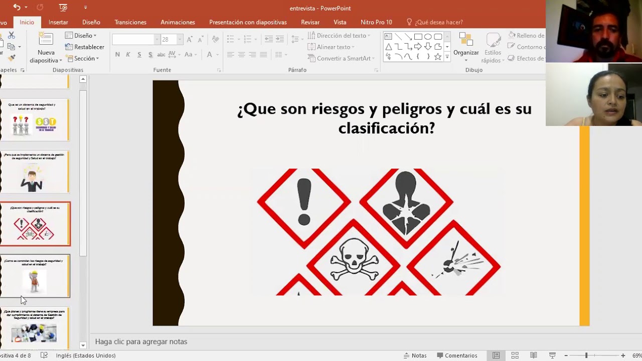 Entrevista Sistema de Seguridad y Salud en el Trabajo.