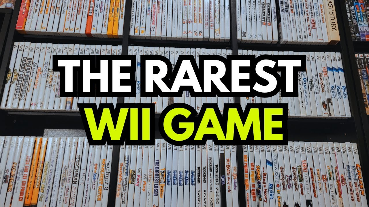 The RAREST Wii Game (You Never Heard Of!)