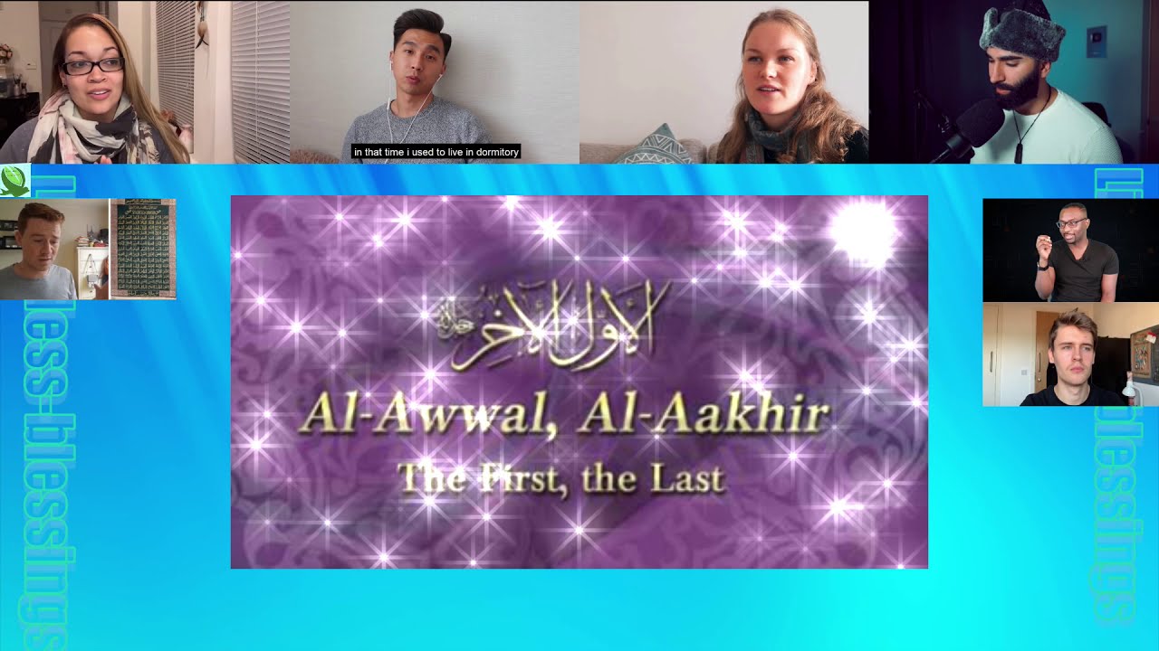 Beautiful 99 names of Allah s w  Reaction 2021- Multiple reaction