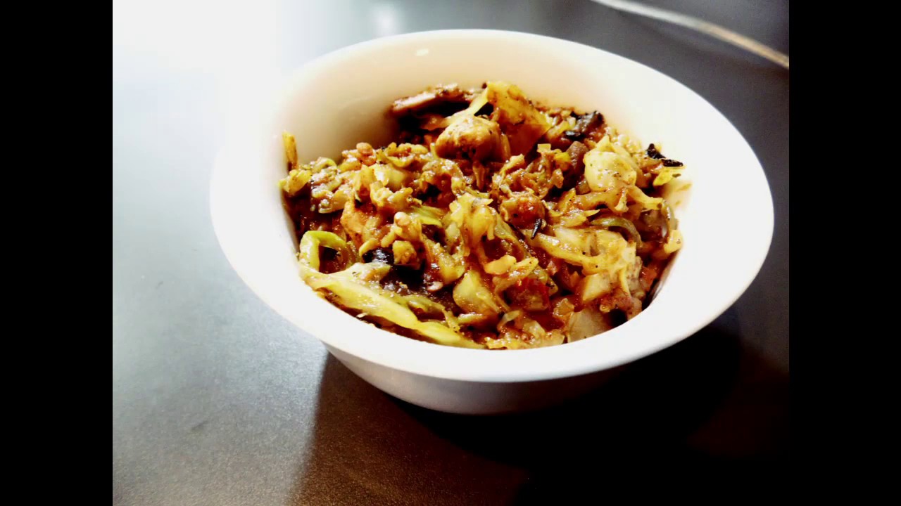 Kapusta curry-  POMYSŁ NA KAPUSTĘ