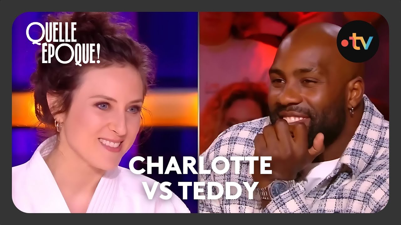 Charlotte Dhenaux défie Teddy Riner sur le tatami #QuelleEpoque 24 février 2024