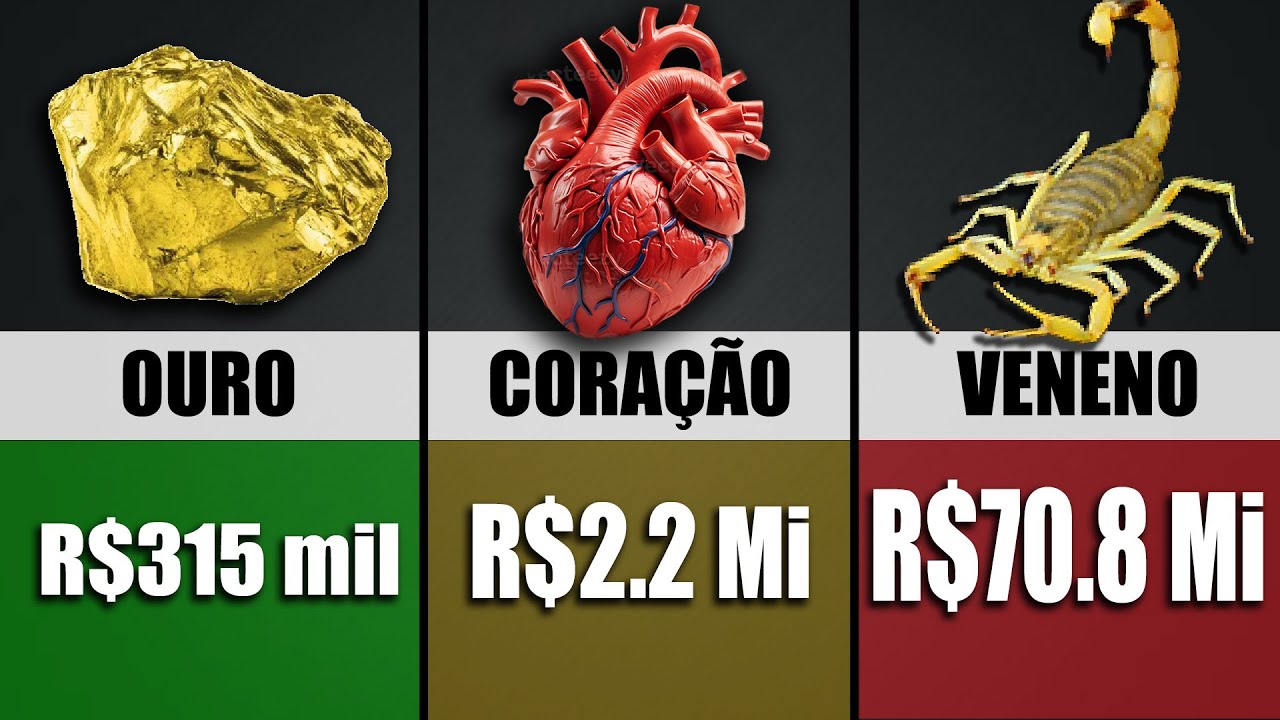 Qual &eacute; a coisa MAIS CARA do MUNDO?