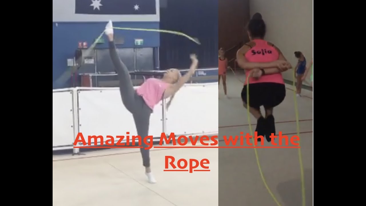 Rhythmic gymnastics - Rope - Masteries - Moves AD