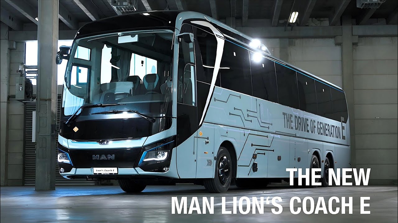 New MAN Lion&rsquo;s Coach E (2026) - Meet Europe&rsquo;s 1st ever Electric Coach