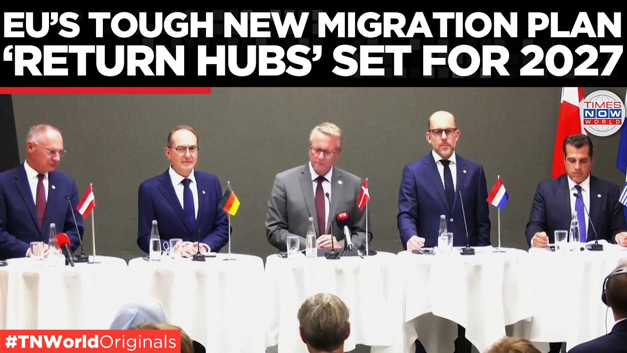 EU MIGRANT CRACKDOWN: Germany, Denmark Back Return Hubs Outside Europe | Times Now World