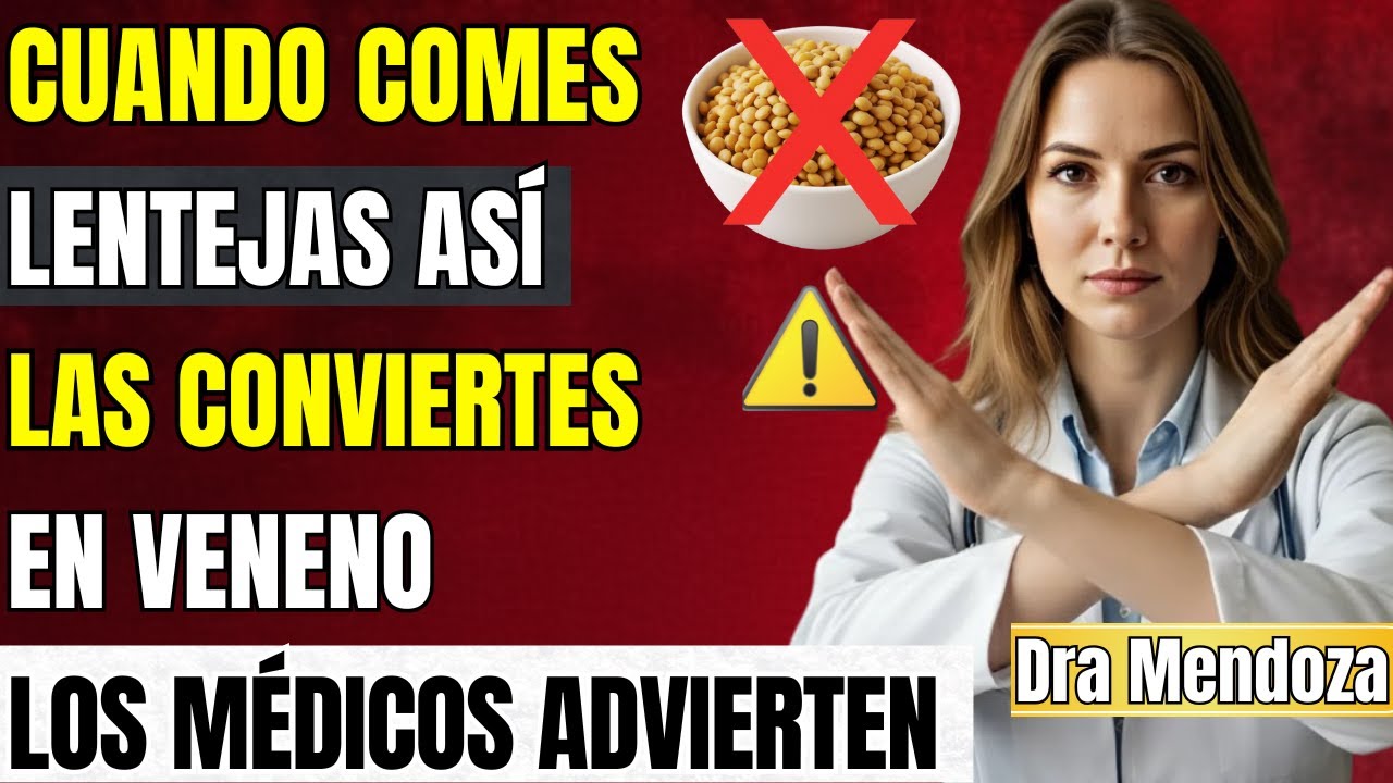 ¡NO COCINES LAS LENTEJAS ASÍ! Este error puede dañar la salud de los adultos mayores