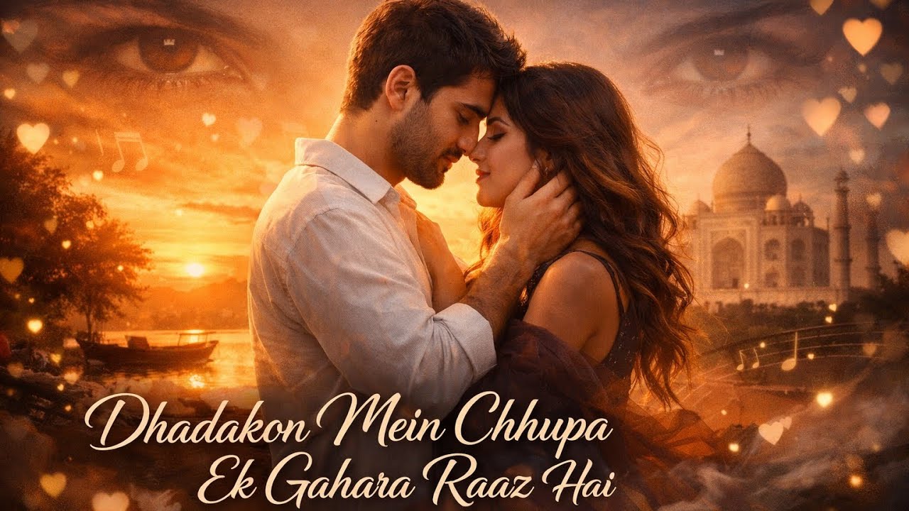 Dhadakanon mein chhupa ek gahara raaz hai #90shindisongs#90severgreen  #trendingsong#classicalmusic 