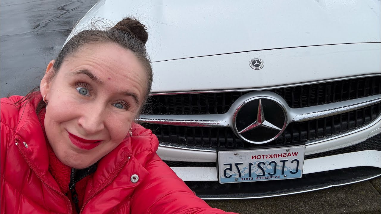 Мерседес Бенс… теперь я крутая. 