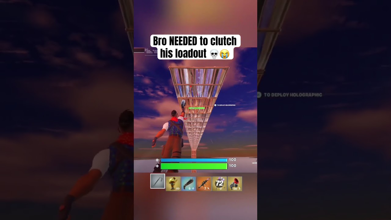 Bro was NOT losing his loadout 😭💀 