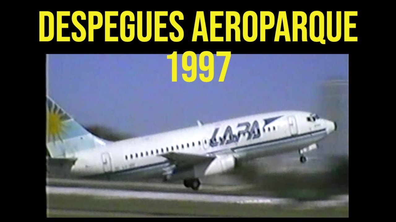Aeroparque 1997 ✈️ despegues 🇦🇷