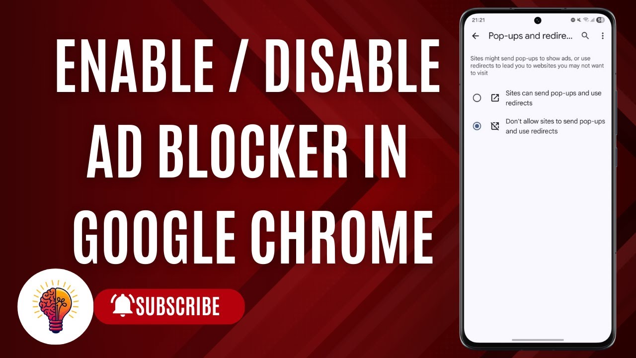 How To Enable or Disable Ad Blocker in Google Chrome on Android – Easy Guide