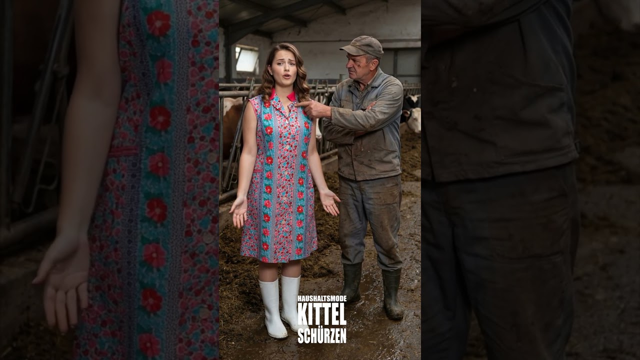 Der #Bauer macht mal wieder #Stress 😩 Nur weil meine Kittelsch&uuml;rze nicht perfekt sitzt! 😜 #ai