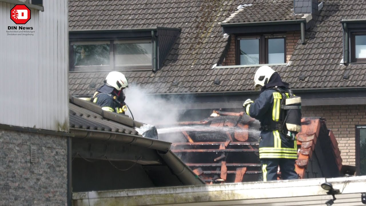 Brandeinsatz in Dinslaken