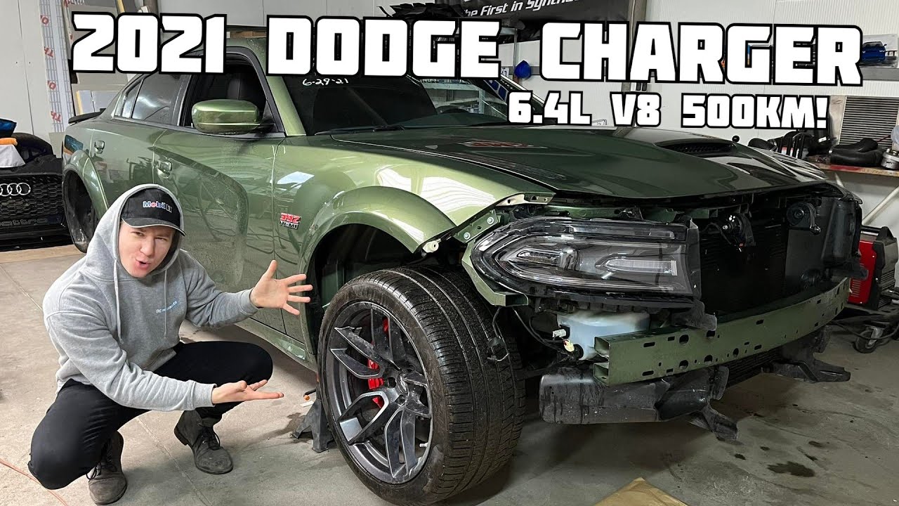 Importowaliśmy 2021 Charger Widebody prosto z USA - Pełna odbudowa i upalanie