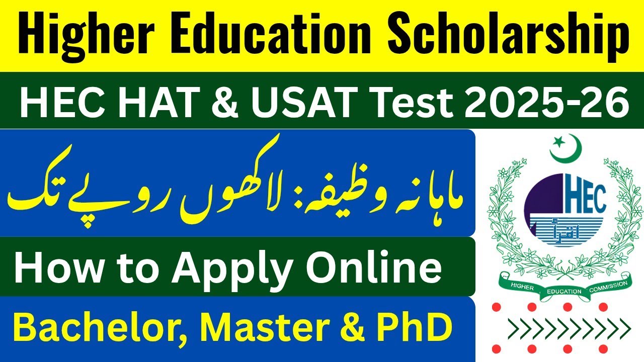 How to Apply - HEC HAT USAT Test | Higher Education Aptitude Test -Stipendium Hungaricum Scholarship