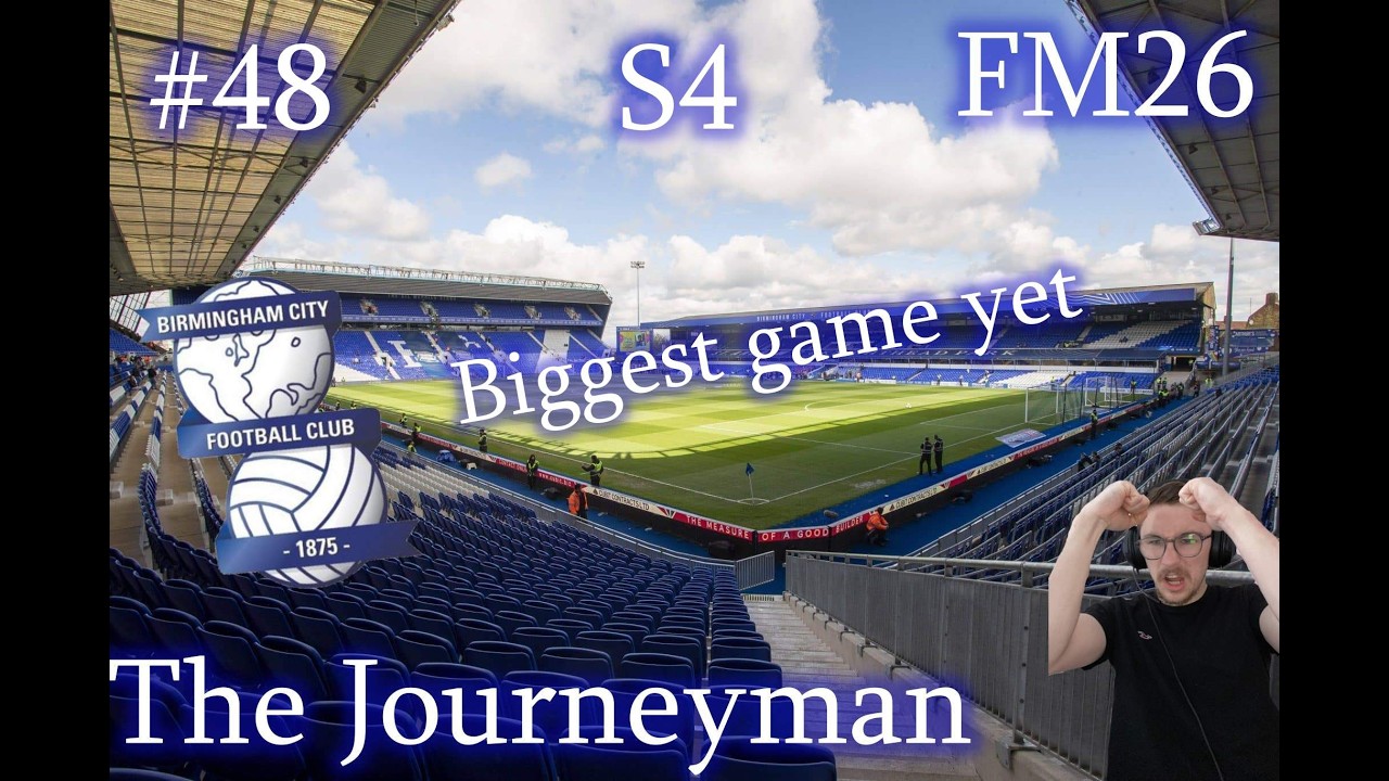 FM26 ep 48 Fa cup Quarter final derby game!!!!!Football manager 2026-Journeyman save