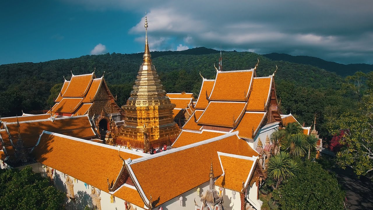 มุมโดรน(เครื่องบินบังคับ)ติดกล้องทั่วไทย - A Drone in Thailand - 4K