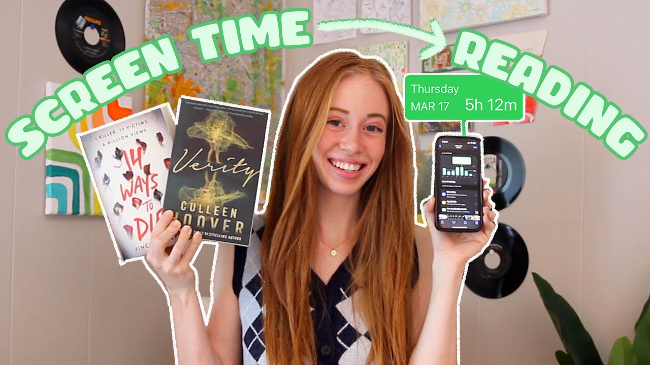Swapping My Screen Time With Reading Time
