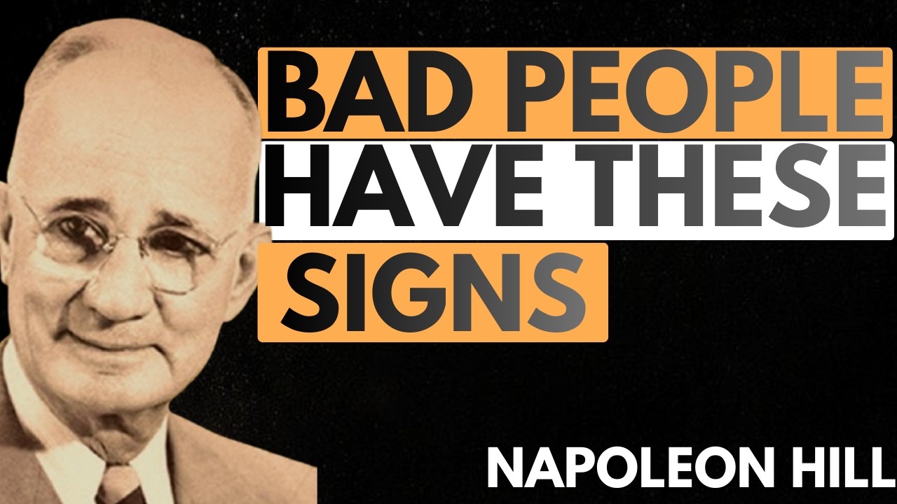 10 Warning Signs of a Toxic and Evil Person in Your Life | Napoleon Hill