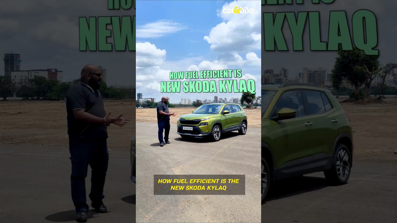 The Skoda Kylaq is one of the nicest driver's cars under ₹20 lakh. But how fuel efficiency is it?⛽