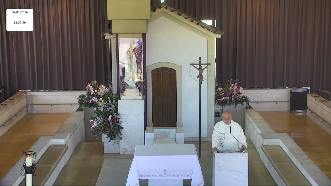 Terço a Nossa Senhora de Fátima desde a Capelinha das Aparições 16.03.2026
