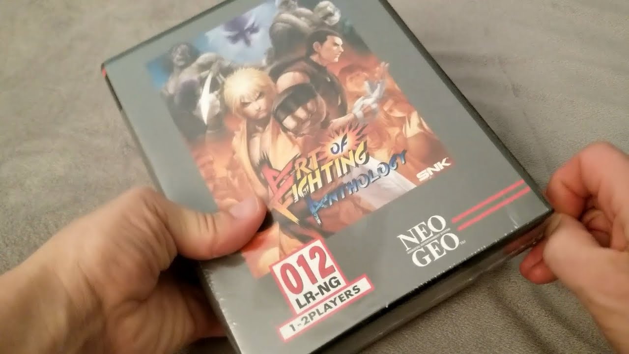 UNBOXING ART OF FIGHTING ANTHOLOGY PS4 (LIMITED RUN)
