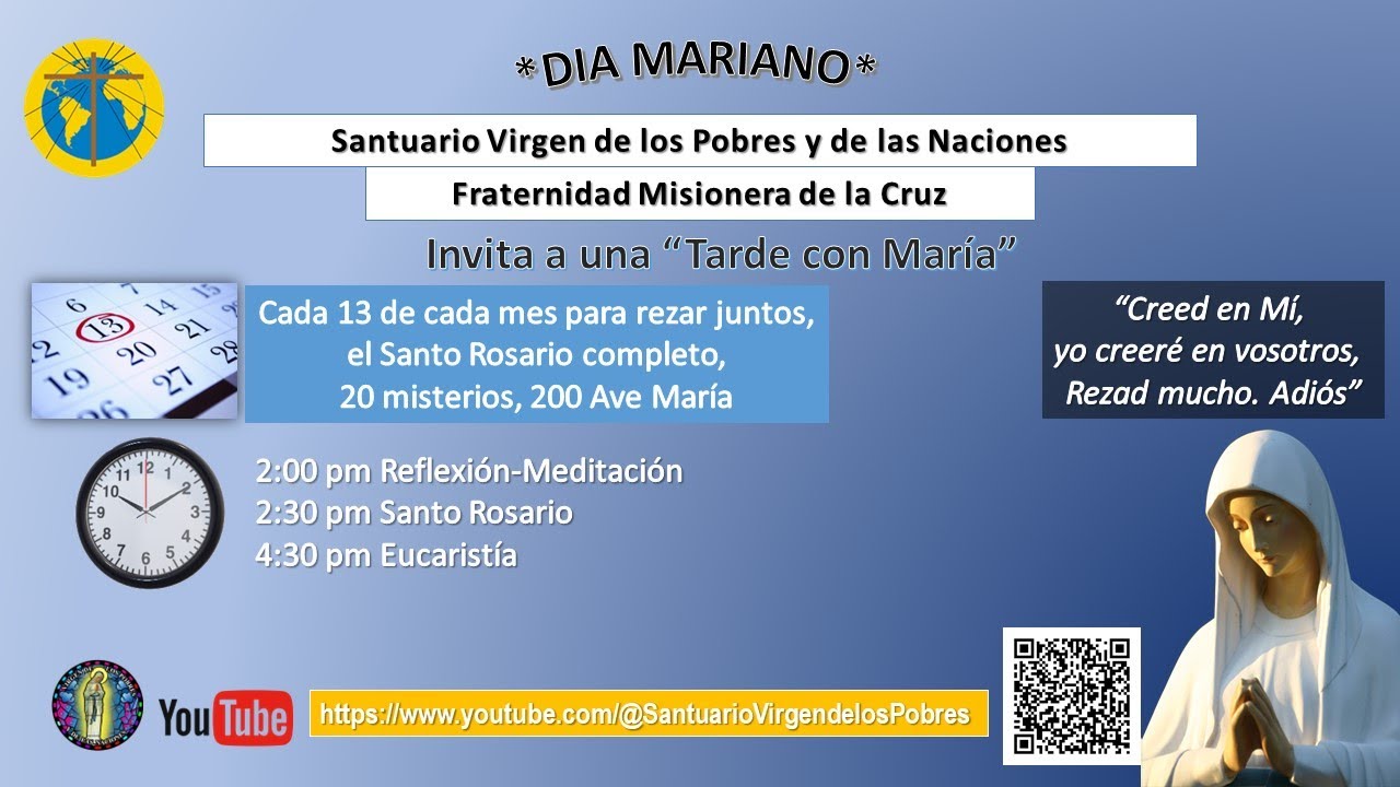 #D&iacute;amariano #devoci&oacute;nmariana #santorosario #virgenmaria #arquidiocesisdemanizales  DICIEMBRE 13/2023