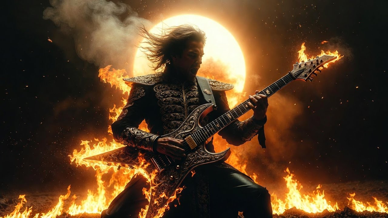 Neo Classical Metal Instrumental | Classical Guitar Shred Metal Symphony