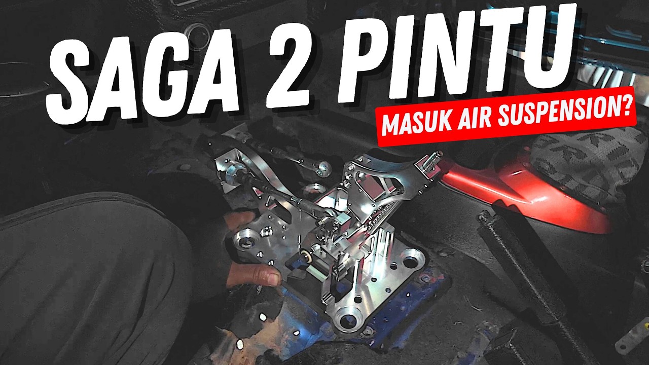 Saga 2 Pintu – Setup Interior Bermula, Gear Shifter Masuk!